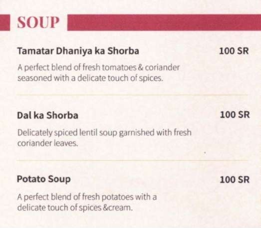 A soup